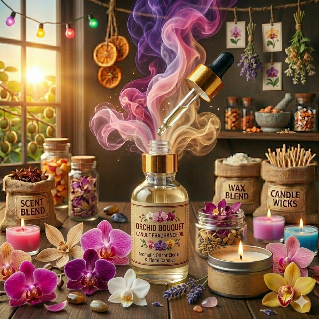 ORCHID BOUQUET CANDLE FRAGRANCE