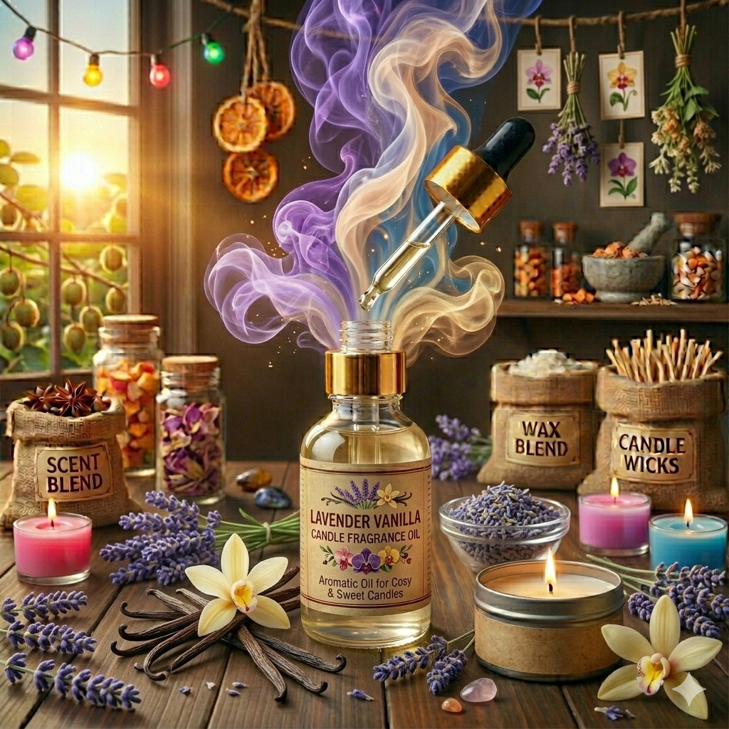 LAVENDER VANILLA CANDLE FGRAGRANCE