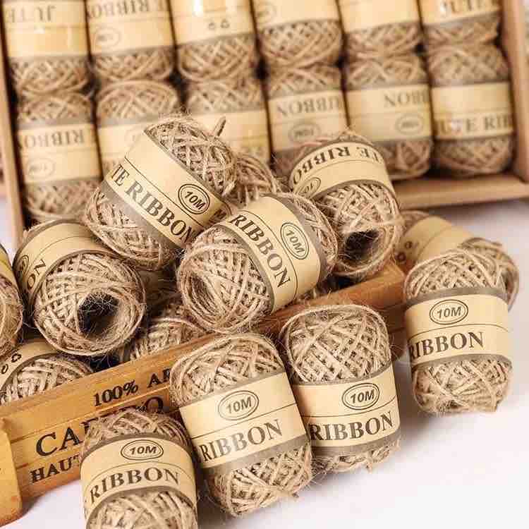 JUTE ROPE 10 METER(PACK OF 3)