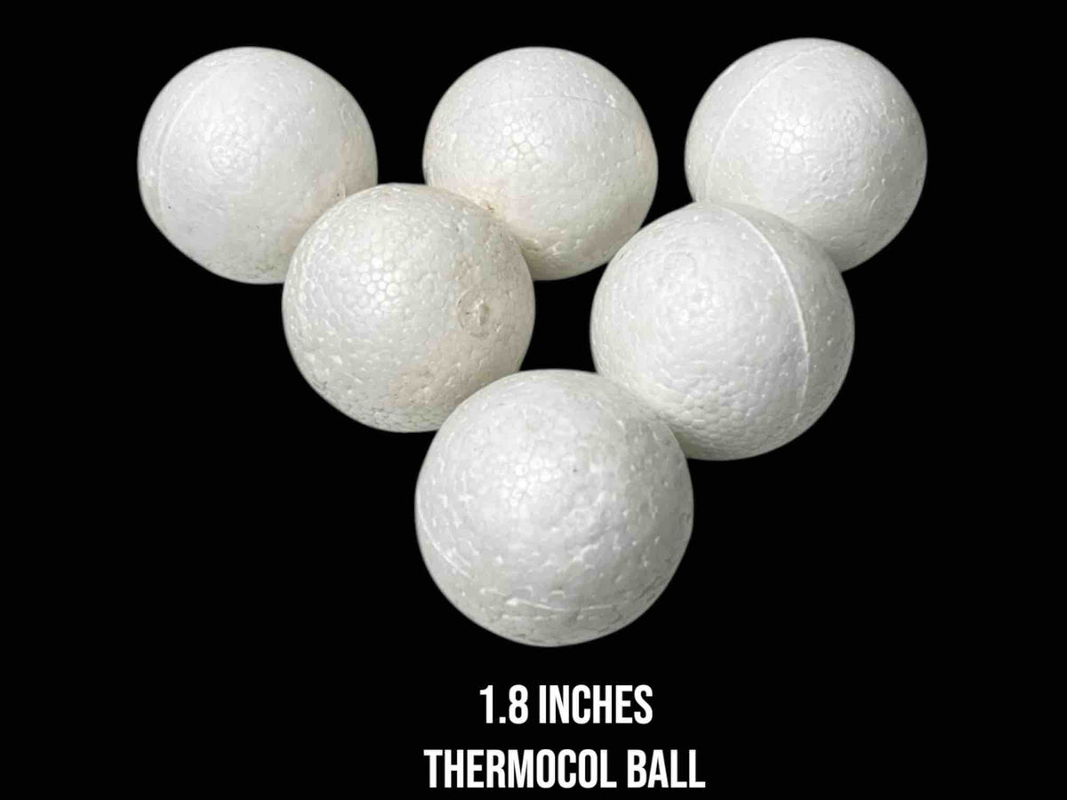 BIG THERMOCOL BALLS 10PC