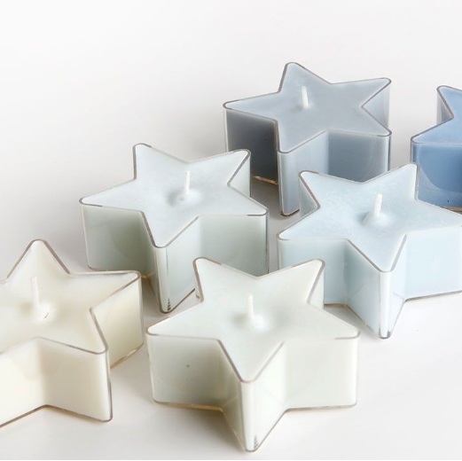 STAR POLYCARBONATE CUPS 5.8*5.8*1.5 CM
