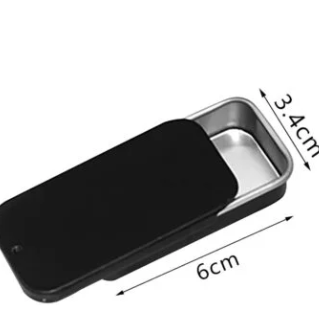 SLIDING TINS EMPTY 10G 10PC