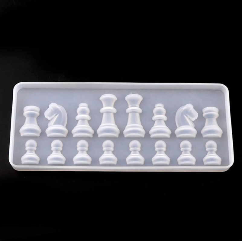 Resin Mold Silicone Mold DIY Clay Mold Chess Mold 0162