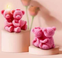 COUPLE TEDDY MOULD 0208