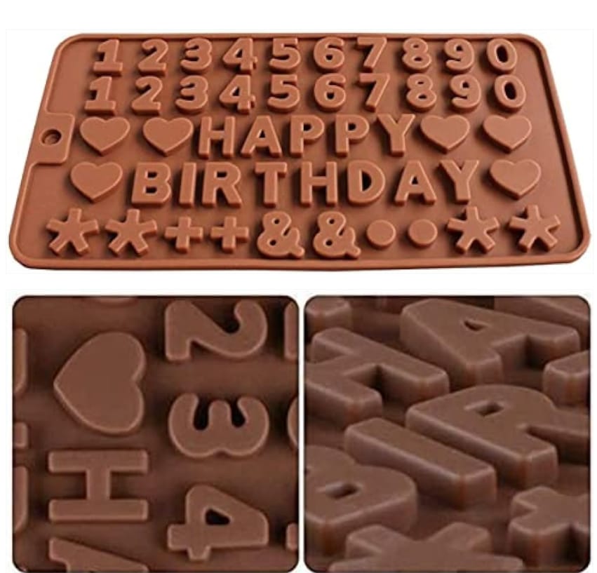HAPPY BIRTHDAY LETTER MOULD 0011
