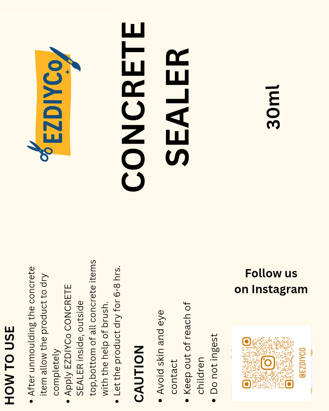 CONCRETE SEALER 30ML