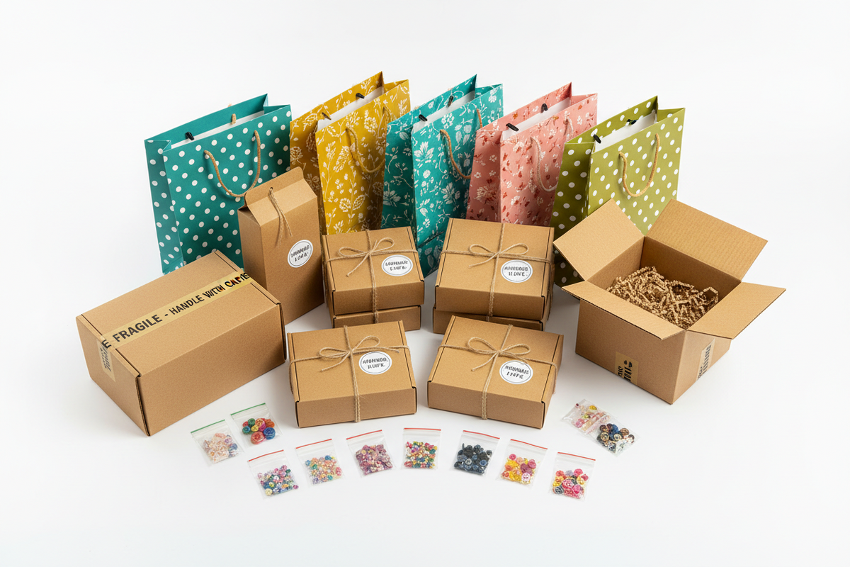 PACKAGING BOX AND BAGS