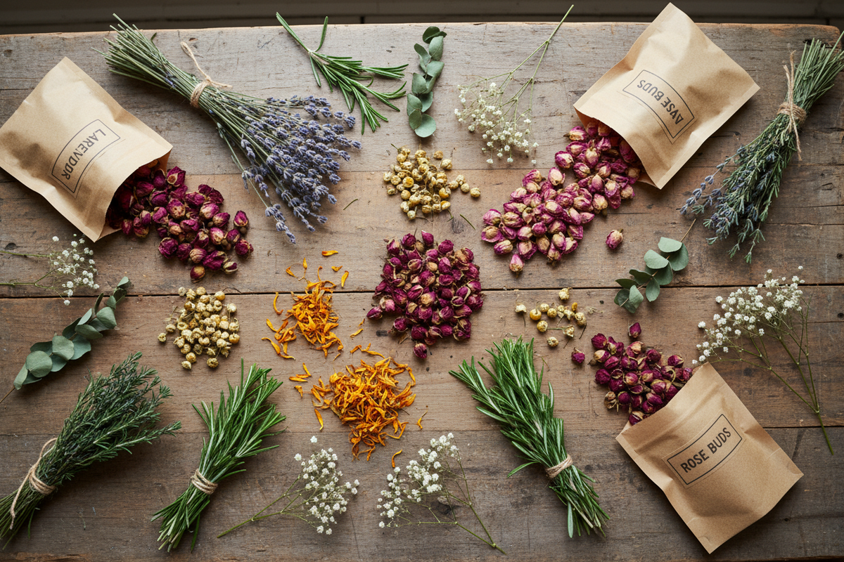 DRIED FLOWERS & BOTANICAL DECOR