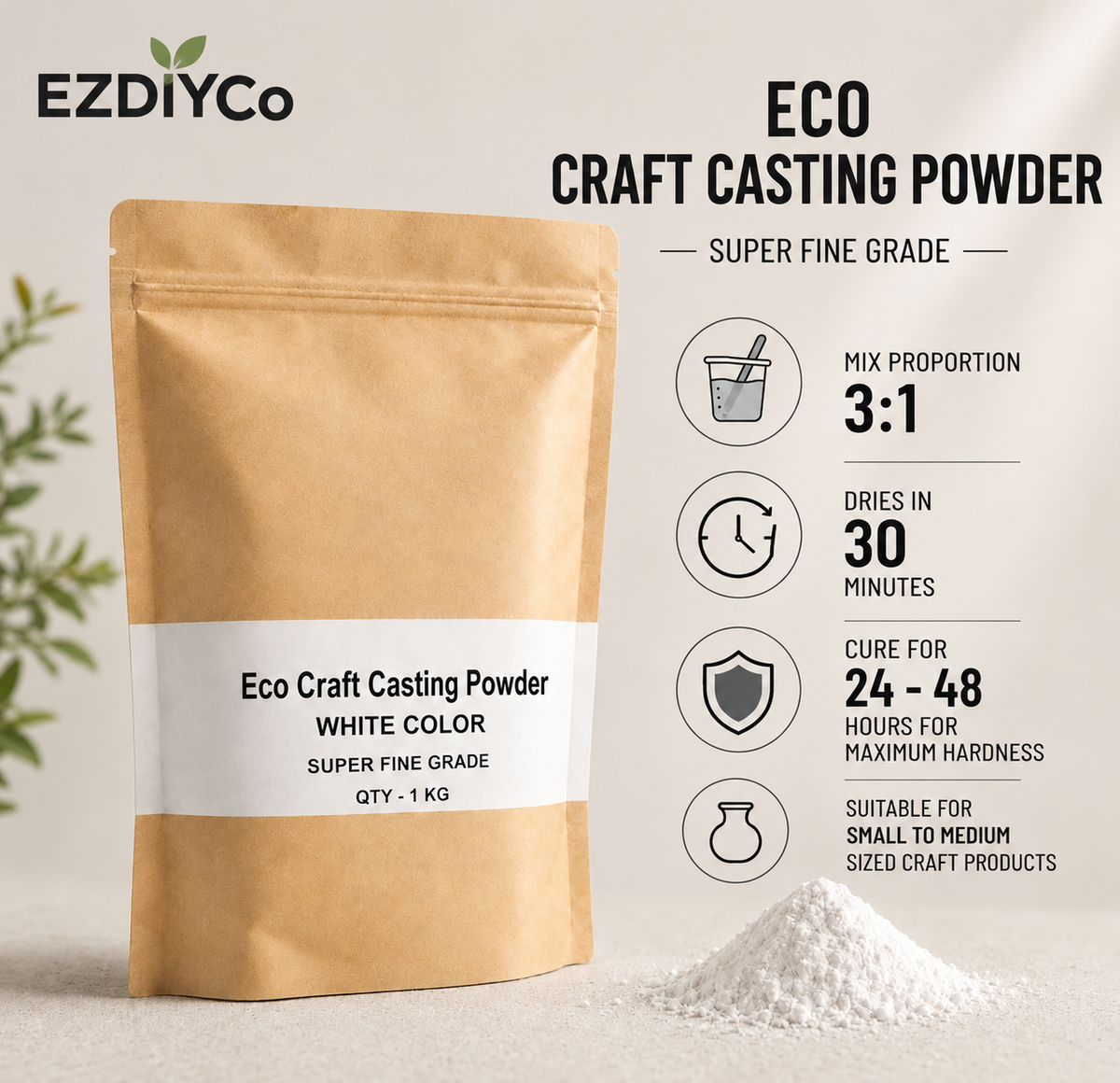 Premium Eco Casting Powder