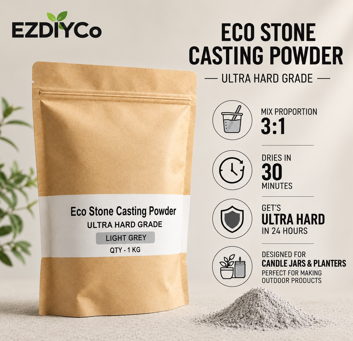 Premium Eco Casting Powder