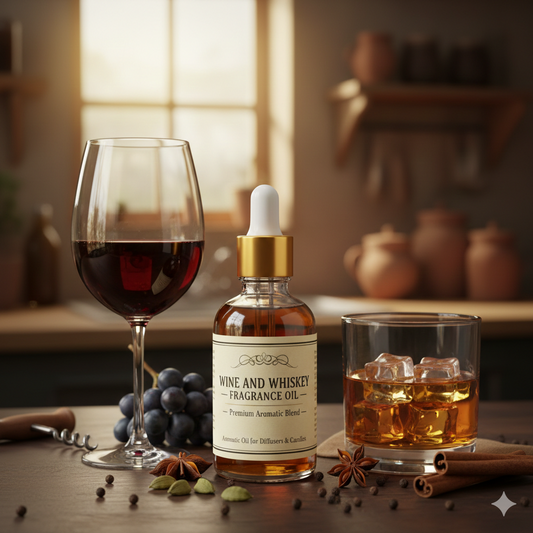 WHISKEY AND WINE CANDLE FRAGRANCE