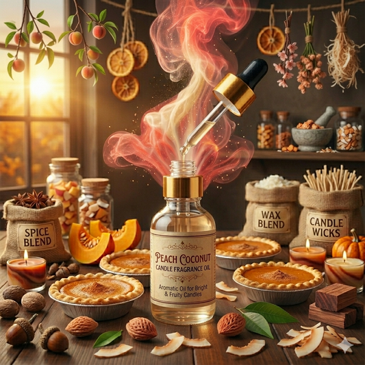 PEACH COCONUT CANDLE FRAGRANCE