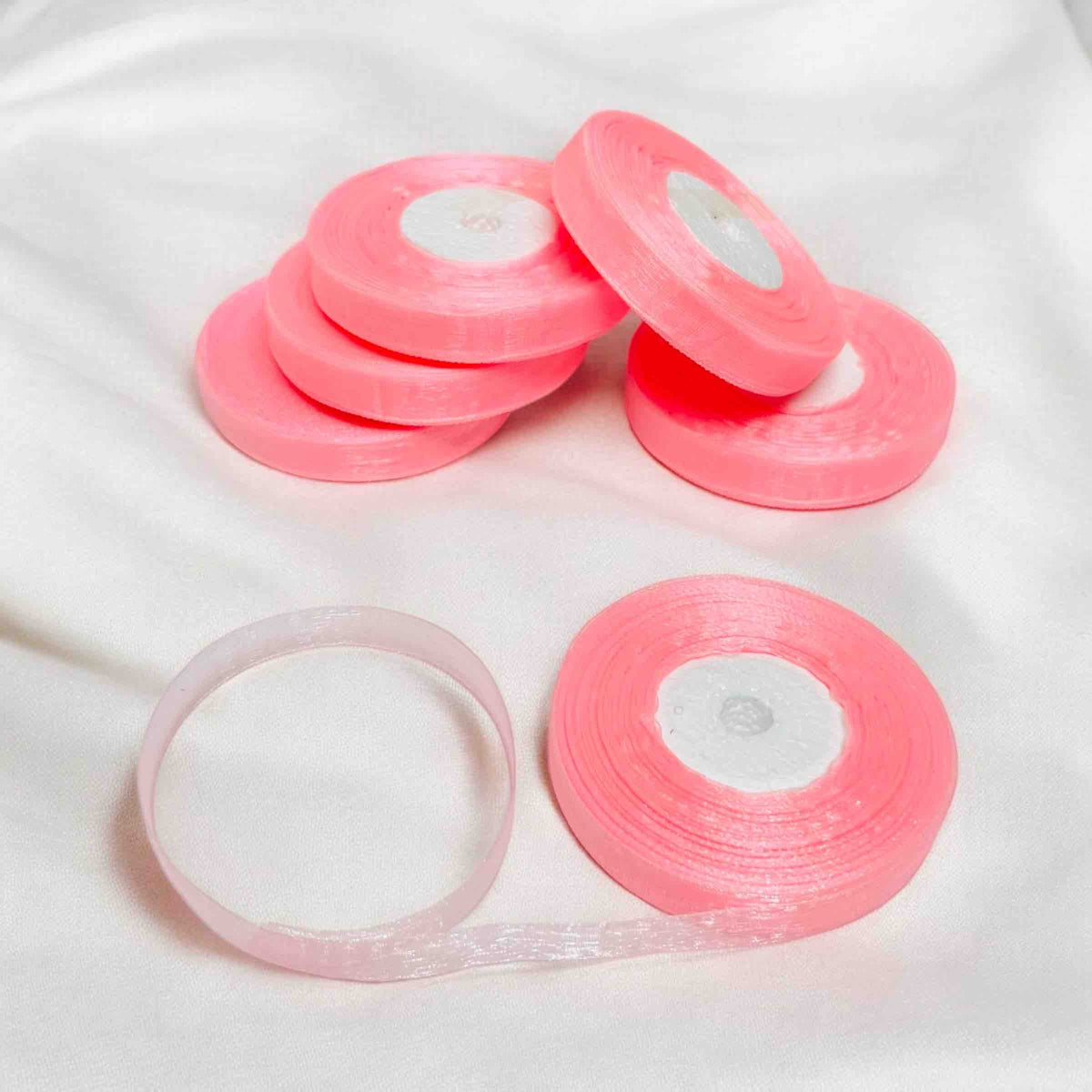 Half Inch Multi Color Organza Ribbon(38 Yard)