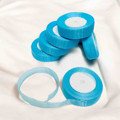 One Inch Multi Color Organza Ribbon(38 Yard)