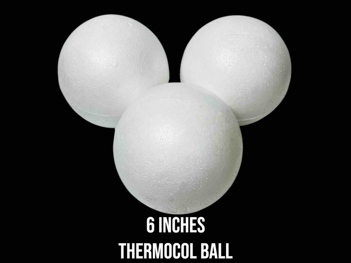 BIG THERMOCOL BALLS 10PC