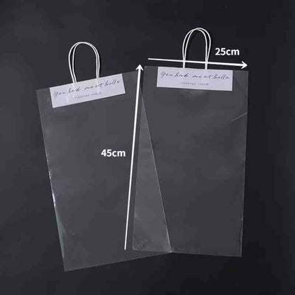 25*45 cm Size Plastic Carry Bag(L)