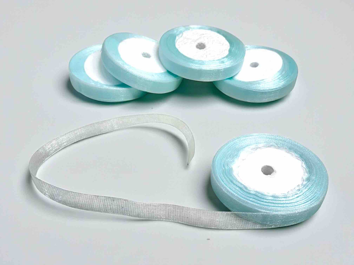 Half Inch Multi Color Organza Ribbon(38 Yard)