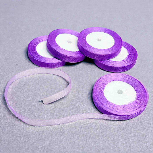 Half Inch Multi Color Organza Ribbon(38 Yard)