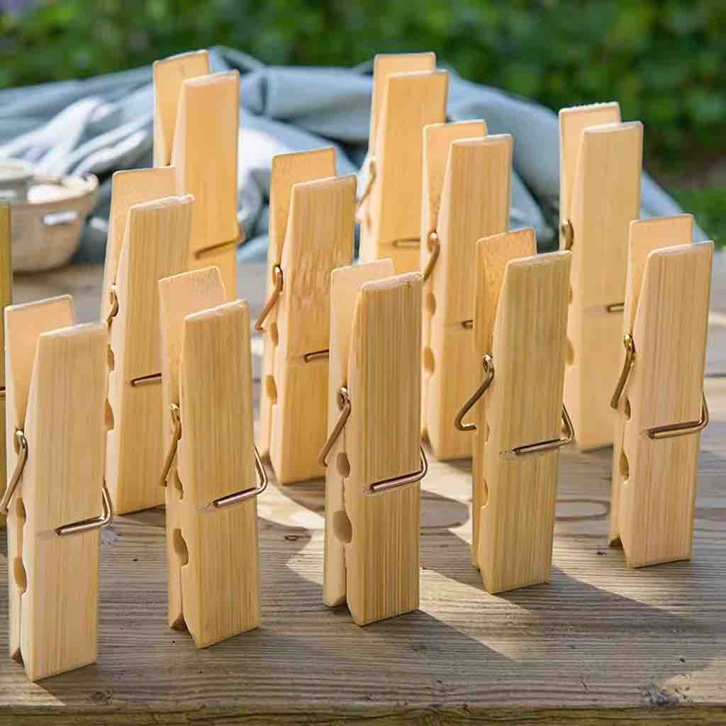Bamboo Peg/Clips(Pack of 20 Pcs)