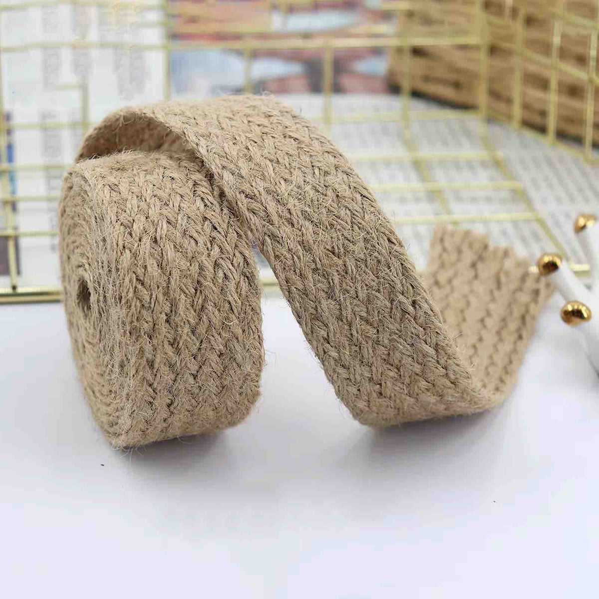 12 mm Thick Jute Ribbon(2 Meter)