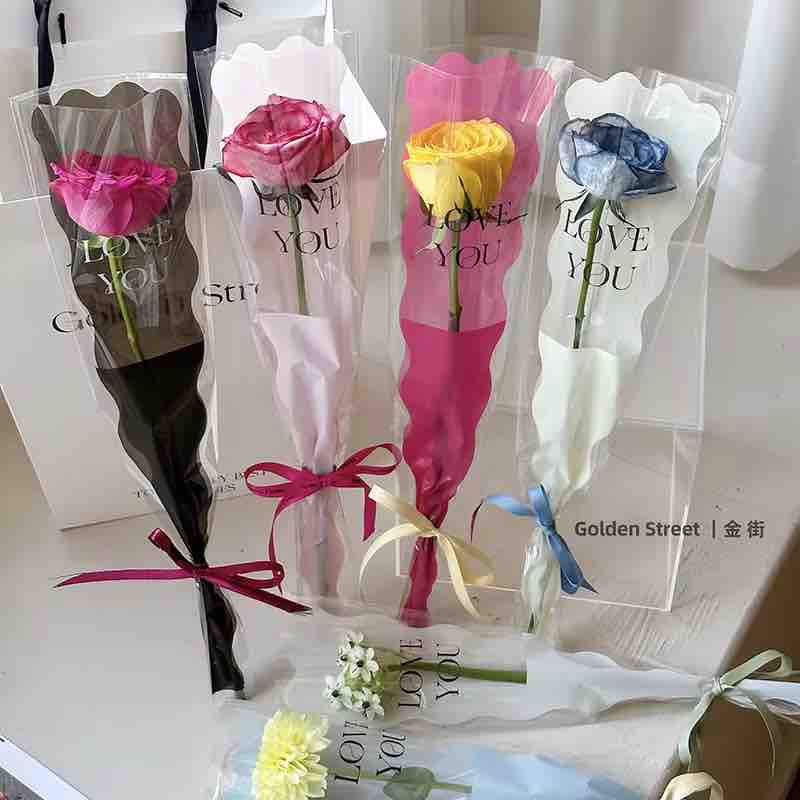 Mermaid Tail Flower Packing Sleeves