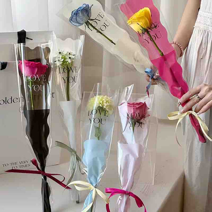 Mermaid Tail Flower Packing Sleeves