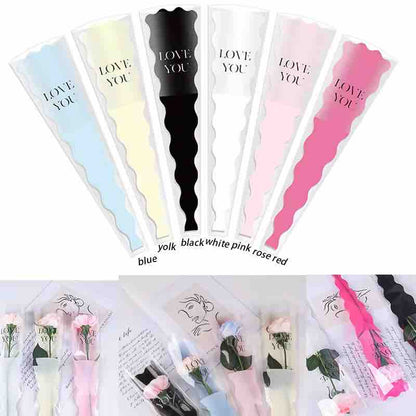 Mermaid Tail Flower Packing Sleeves