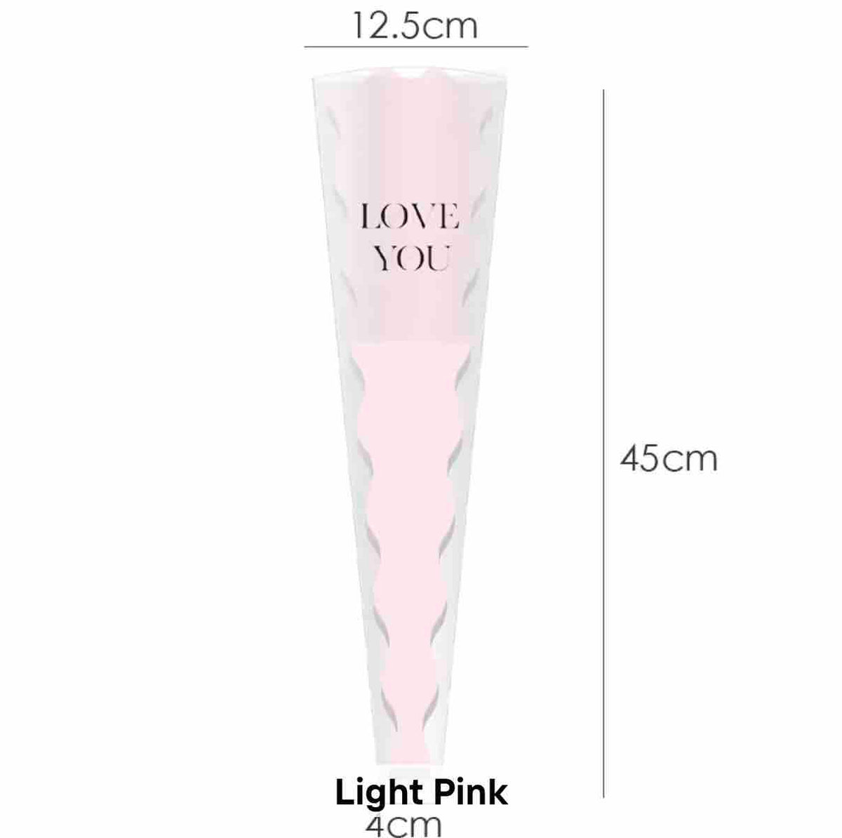 Mermaid Tail Flower Packing Sleeves