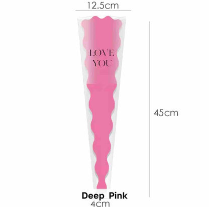Mermaid Tail Flower Packing Sleeves