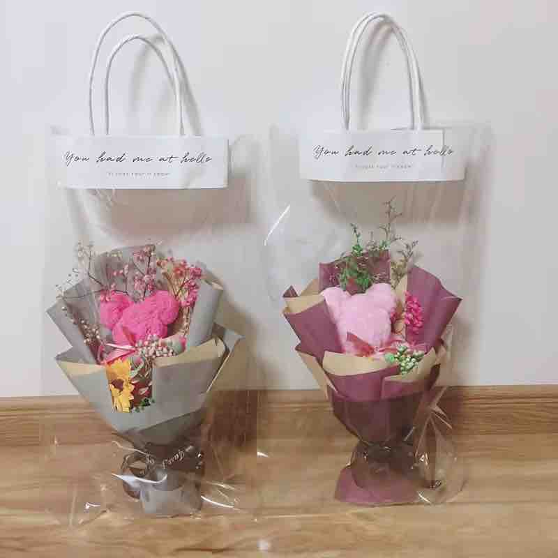 25*45 cm Size Plastic Carry Bag(L)