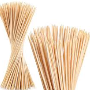 BAMBOO STICKS FOR BOUQUET CANDLE 50PCS