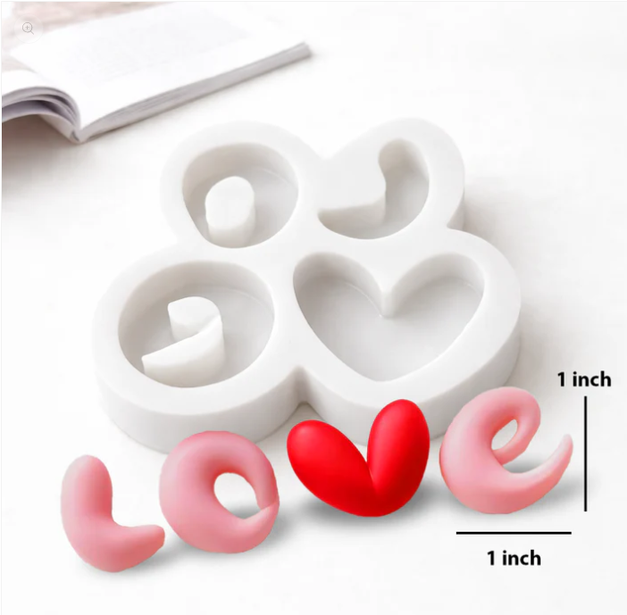 Love Alphabet Mould 0115