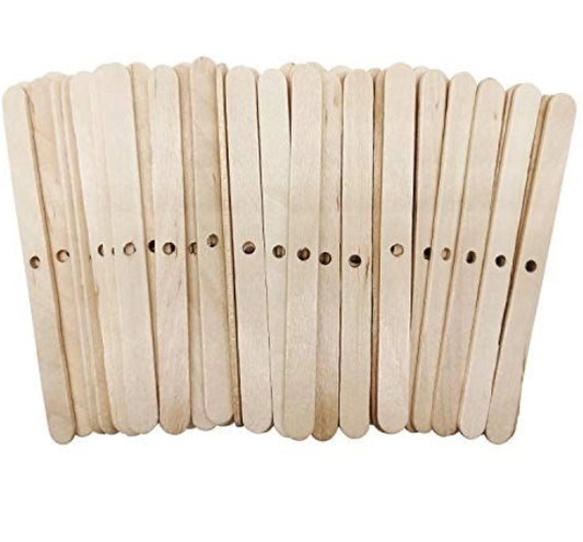 WOODEN WICK HOLDER 50PC
