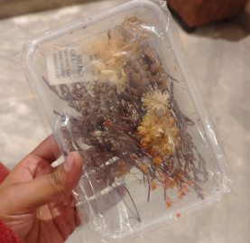 DRIED FLOWER BOX