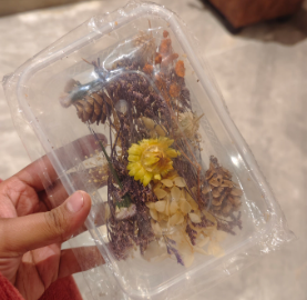 DRIED FLOWER BOX