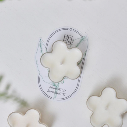 FLOWER POLYCARBONATE CUPS 4*4.5*1.5 CM