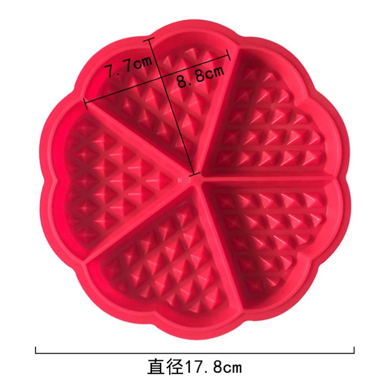 Heart Waffle Mold 0141