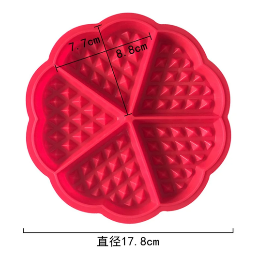 Heart Waffle Mold 0141