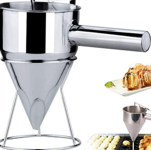 Stainless Steel Pouring Funnel 600 ml Capacity