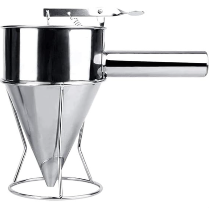 Stainless Steel Pouring Funnel 600 ml Capacity