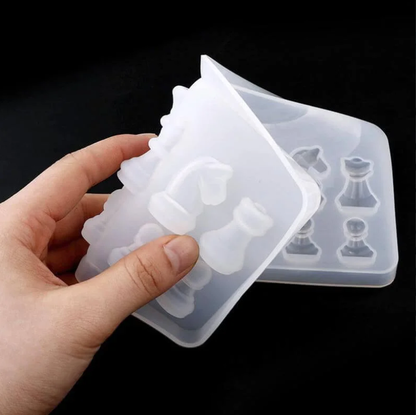 Resin Mold Silicone Mold DIY Clay Mold Chess Mold 0162