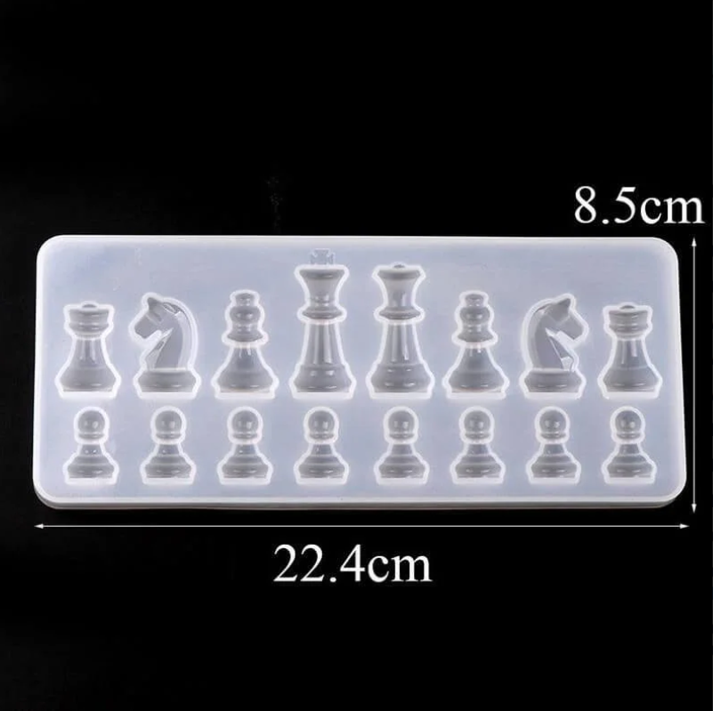 Resin Mold Silicone Mold DIY Clay Mold Chess Mold 0162