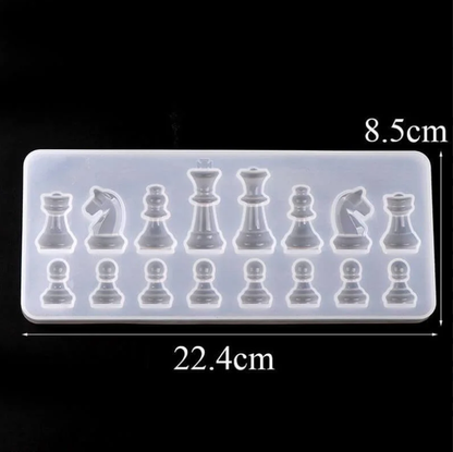 Resin Mold Silicone Mold DIY Clay Mold Chess Mold 0162