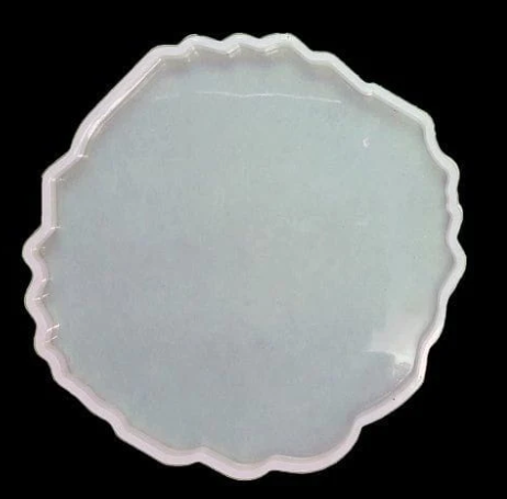 4" Round Agate Coaster Mould 0168