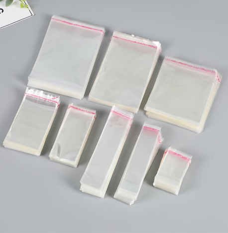 Transparent Plastic Adhesive Bags(20pcs)