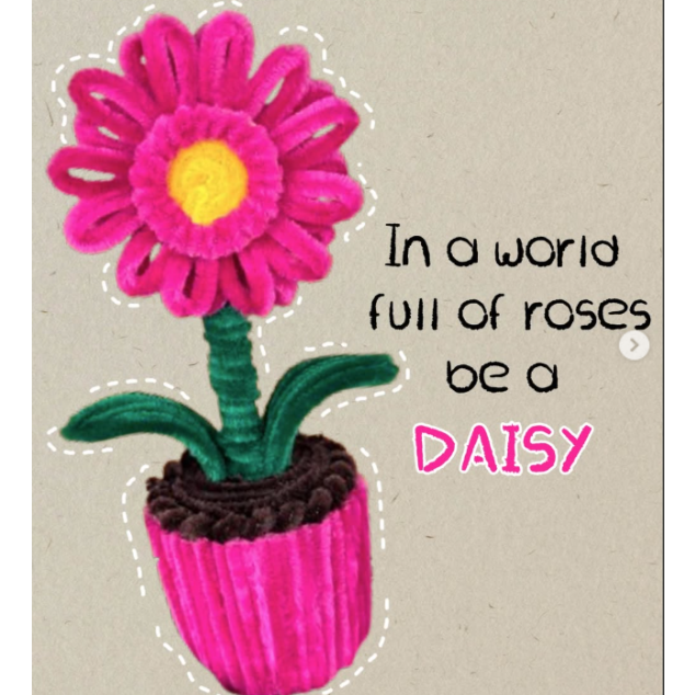 FLOWER POT/DESK BUDDY