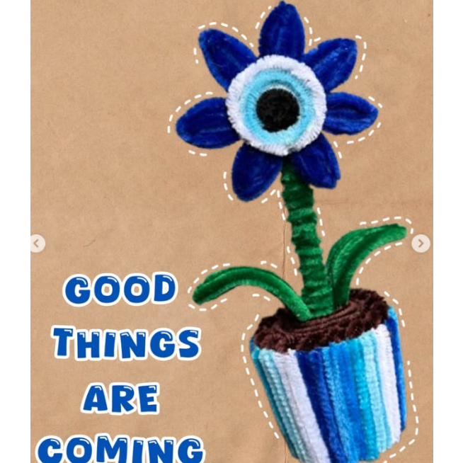 FLOWER POT/DESK BUDDY