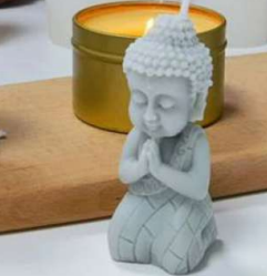 NAMSTE BUDHA CANDLE MOLD 0183