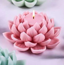 LOTUS CANDLE MOULD 0193