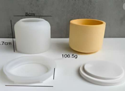 CONCRETE JAR CANDLE MOLD 0214